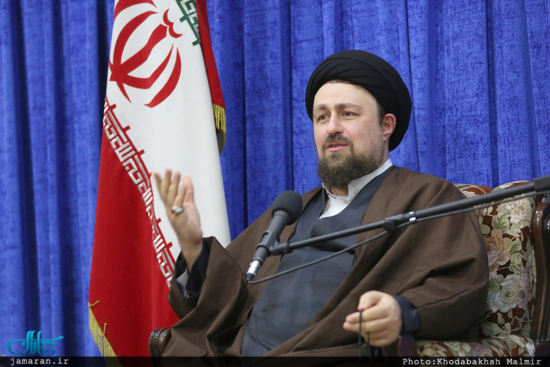 دیدارجمعی از فعالان ستادهای انتخاباتی دکتر روحانی با سید حسن خمینی