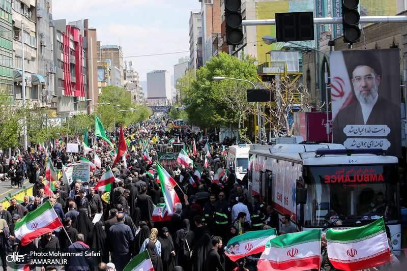 مراسم چهلمین روز شهادت رهبر شهید انقلاب -4