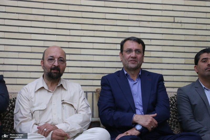 مراسم سی و هفتمین سالگرد بزرگداشت امام خمینی (س) در روستای خیارج استان قزوين
