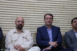 مراسم سی و هفتمین سالگرد بزرگداشت امام خمینی (س) در روستای خیارج استان قزوين