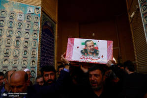 مراسم تشييع سردار عليرضا افشار