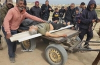  آوارگی فلسطینی ها از شهر غزه و ترک بیمارستان «الشفا» پس از حمله اسرائیل  (6)