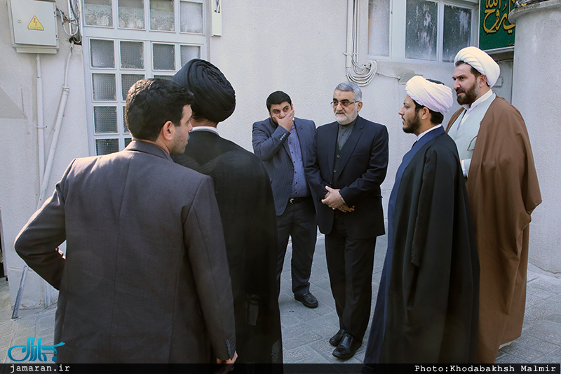 مراسم وداع با پیکر آیت الله هاشمی رفسنجانی(ره) در حسینیه جماران-11