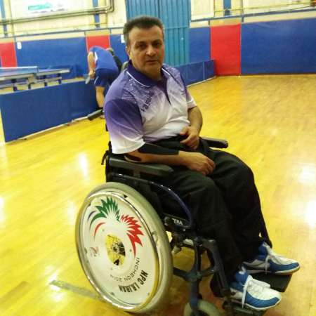 پینگ پنگ باز معلول ایذه ای در راه مسابقات جهانی
