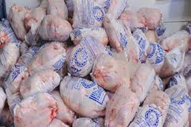 150کیلوگرم مرغ منجمد غیر مجاز در بویین زهرا کشف شد