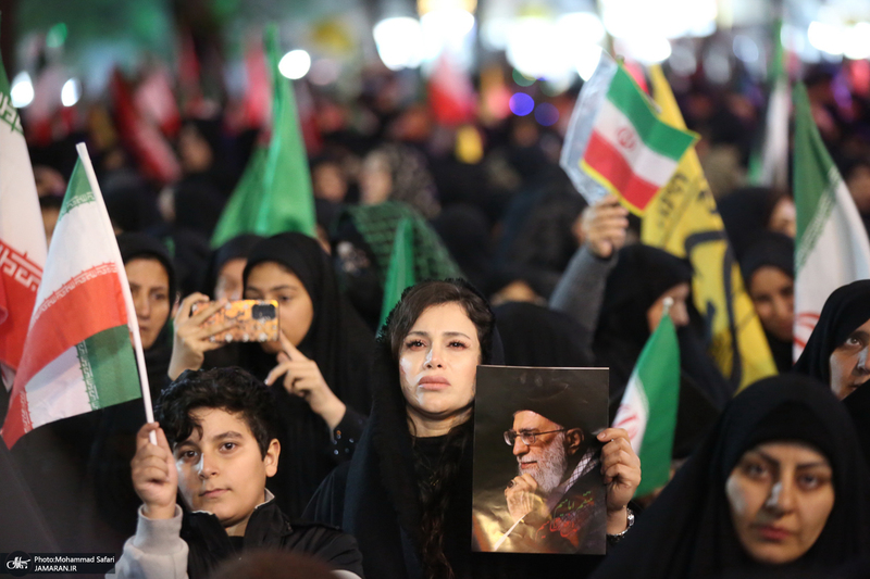 سی و نهمین شب اجتماع پرشور مردم در رباط کریم