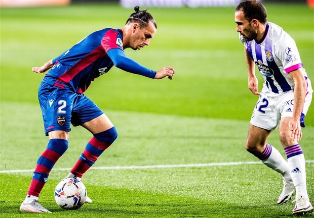 جدال وایادولید مقابل لوانته برنده نداشت
