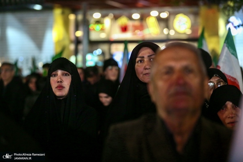 چهل و هشتمين اجتماع پرشور مردم در محله پيروزی