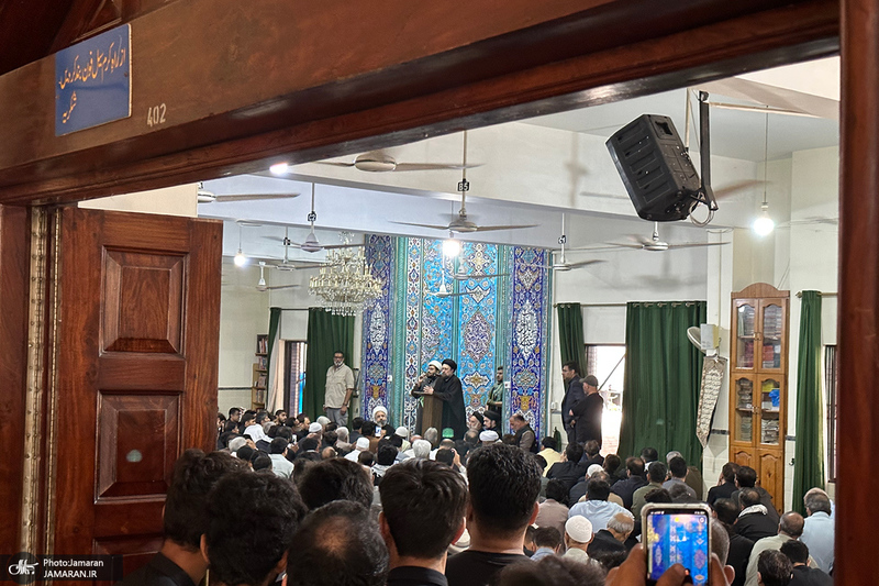 سخنرانی سید حسن خمینی در مسجد امام صادق (ع) اسلام آباد