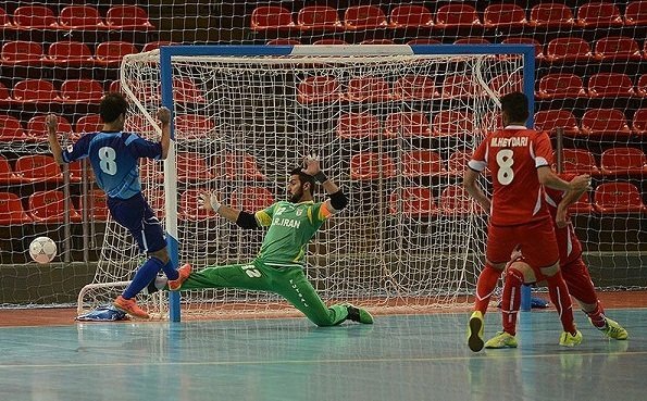 برد تیم ملی فوتسال ناشنوایان ایران مقابل چین در آسیا
