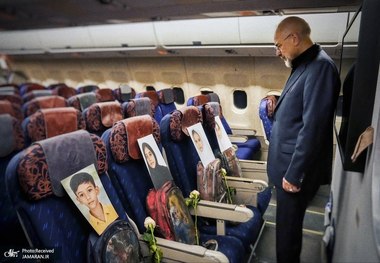 همراهان ویژه قالیباف در پرواز به پاکستان + عکس