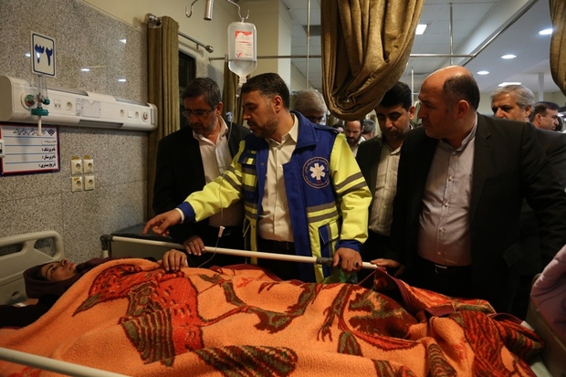 89 مصدوم زلزله کرمانشاه در بیمارستانهای همدان پذیرش شدند