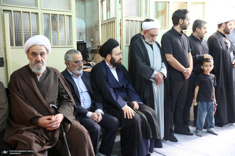 مراسم تشییع و اقامه نماز بر پیکر مرحوم جماعتی