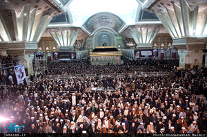 مراسم هفتمین روز رحلت آیت الله هاشمی رفسنجانی