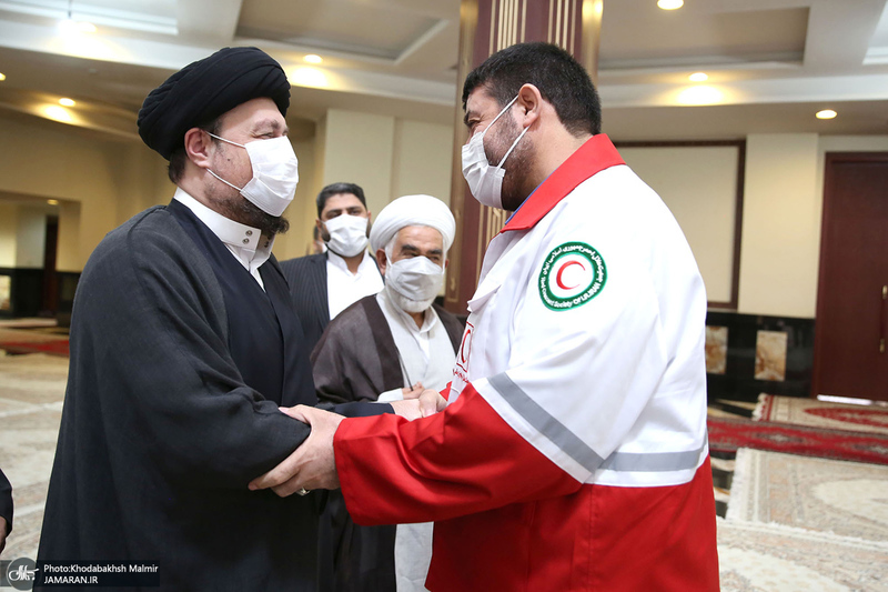 تجدید میثاق اعضا و مسئولان هلال‌احمر با آرمان‌های امام خمینی (س)