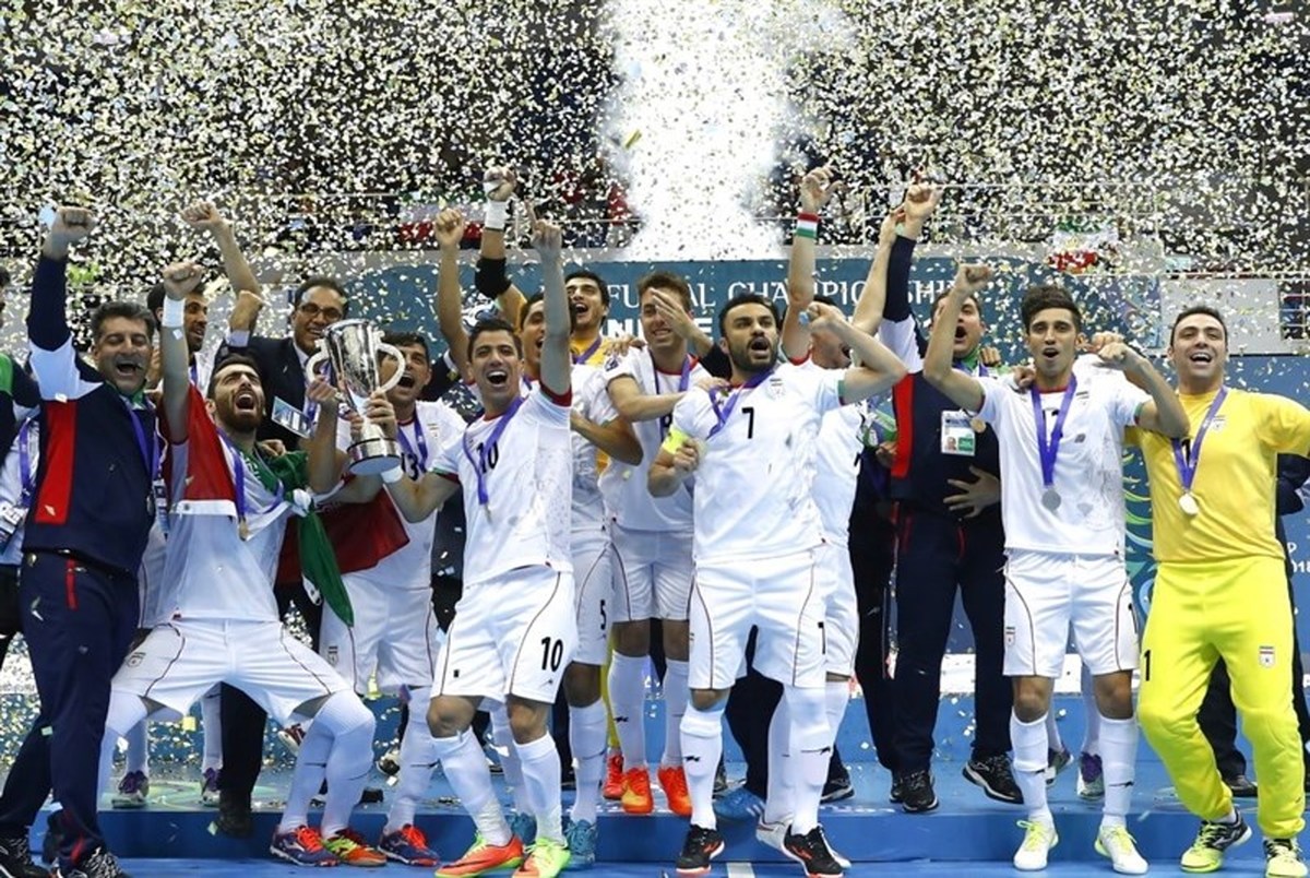فیفا و AFC به ایران برای قهرمانی فوتسال آسیا تبریک گفت