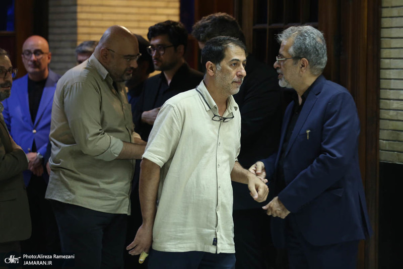 مراسم ختم مادر مهدی طباطبایی