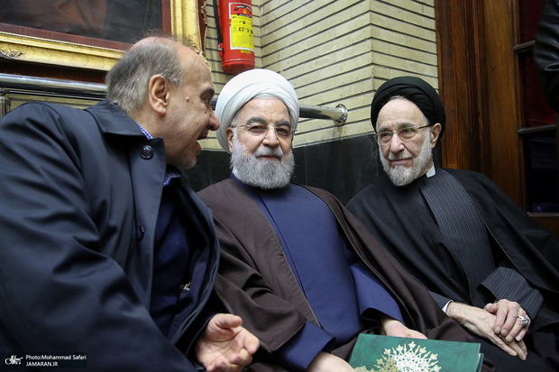 حضور حسن روحانی و ظریف در مسجد نور و پاسخ به یک شایعه + عکس