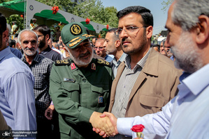 مراسم تشییع پیکر‌های مطهر 150 شهید دوران دفاع مقدس-2