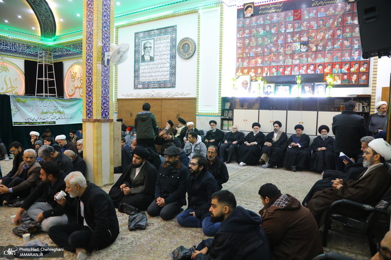 مراسم ترحیم مرحومه زهرا سادات روحانی