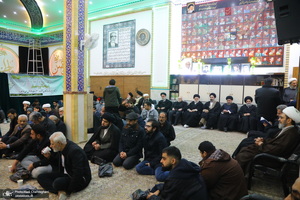 مراسم ترحیم مرحومه زهرا سادات روحانی