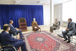 دیدار وزیر امور خارجه با مراجع عظام تقلید