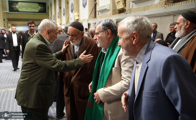 دیدار مداحان اهل‌بیت (ع) با رهبر معظم انقلاب