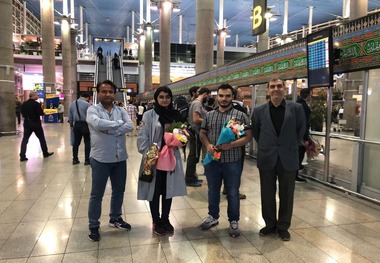 نایب قهرمان شطرنج جوانان جهان به تهران بازگشت/ فقط رئیس فدراسیون استقبال کرد+عکس
