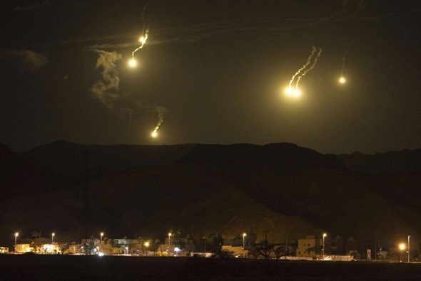 تجاوز هوایی اسرائیل به سوریه و مقابله پدافند ارتش با آن 