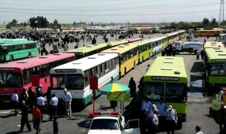 رژه 3 هزار اتوبوس فرسوده در پایتخت