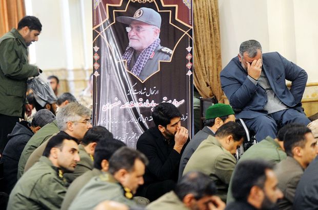 مراسم چهلمین روز درگذشت سردار منصوری در مشهد برگزار شد