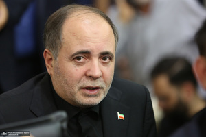 مراسم چهلم شهیدان لاریجانی در حرم مطهر حضرت معصومه (س) -2 - نوری قزلجه