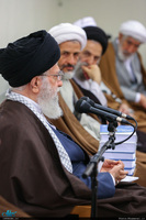 دیدار دست‌اندرکاران همایش نکوداشت حکیم آقاعلی مدرس زنوزی با رهبر معظم انقلاب