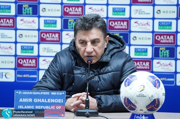 قلعه نویی: بازی ملی حیثیتی است/ در بهترین شرایط هستیم