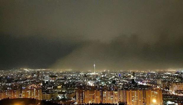 آخرین خبر از طوفان تهران + تصاویر