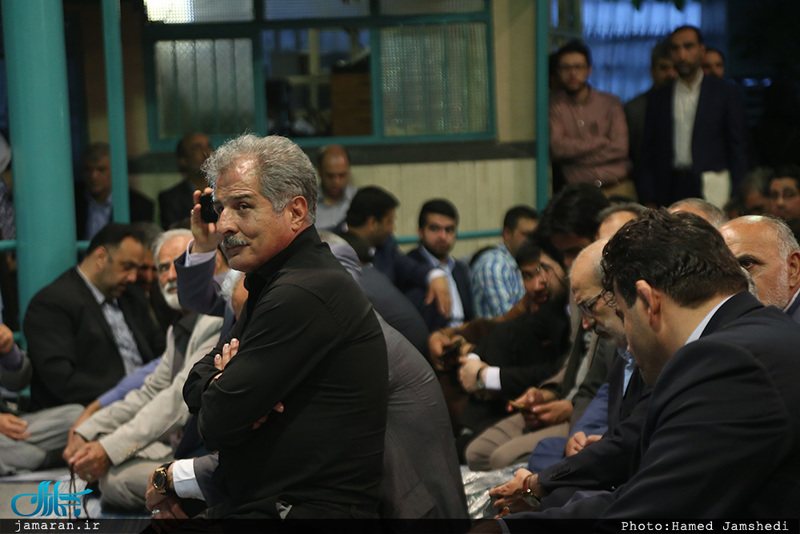 دیدار وزیر ورزش و جوانان و جمعی از ورزشکاران با سید حسن خمینی 