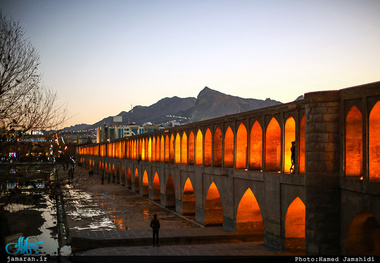 مرمت و بازسازی سی و سه پل + عکس