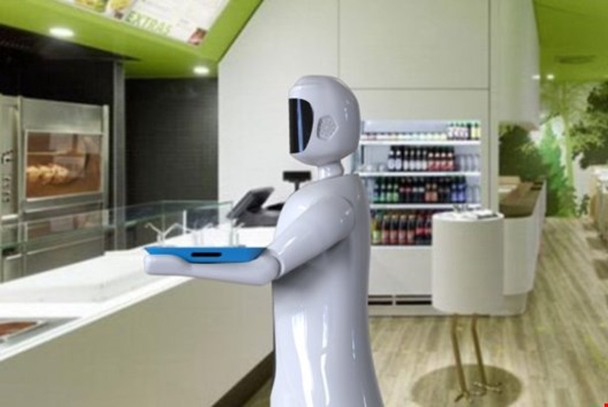 ساخت ربات پیشخدمت ویژه رستوران در دانشگاه امیرکبیر
