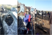 تشییع کشته شدگان تصادف دیروز جاده خرمشهر اهواز -  شهر دارخوین