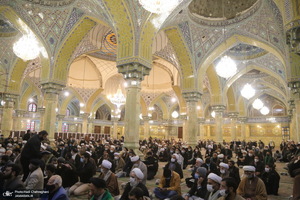 مراسم تشییع و خاکسپاری پیکر مرحوم آیت الله یزدی(ره)