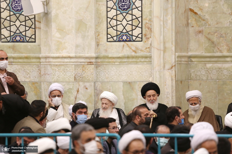 مراسم بزرگداشت همسر آیت الله جوادی آملی در مسجد اعظم قم