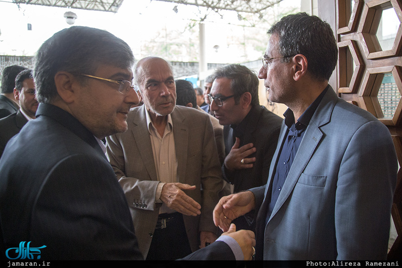مراسم بزرگداشت پدر دکتر فرجی دانا در دانشگاه تهران 
