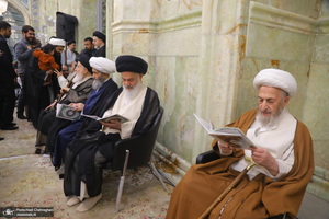 مراسم شصت‌وششمین سالگرد ارتحال آیت‌ الله العظمی بروجردی(ره)