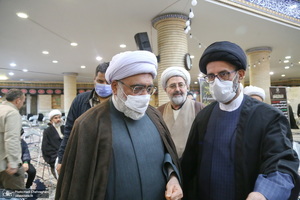 مراسم بزرگداشت همسر مرحوم آیت الله العظمی فاضل لنکرانی (ره)