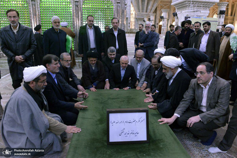 تجدید میثاق اعضای شورای عالی انقلاب فرهنگی با آرمان های حضرت امام(س)