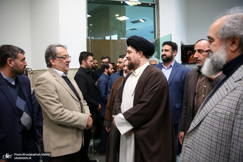 افتتاح کانون فرهنگی تربیتی دانش آموزی امام خمینی(س) و مرکز قرآن عترت آستان مقدس امام خمینی(س) -  سید حسن خمینی