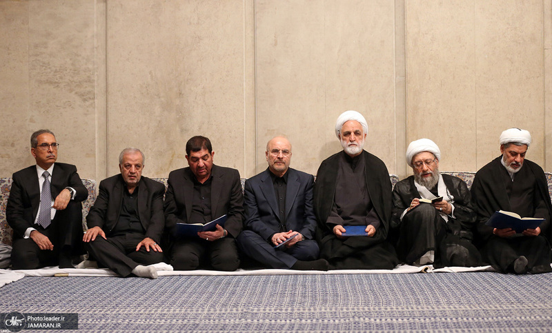 مراسم بزرگداشت رئیس‌جمهور شهید و همراهان گرامی ایشان با حضور رهبر انقلاب