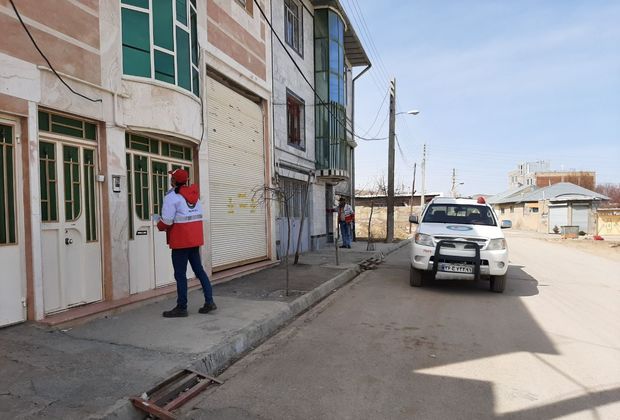 هلال احمر اردبیل بیش از هفت هزار بسته بهداشتی و حمایتی توزیع کرد
