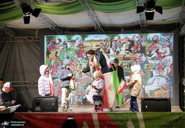 شاهنامه خوانى در باغ فردوس همزمان با حملات آمریکا و رژیم صهیونیستی؛ شب گذشته + گزارش تصویری