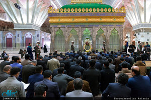 تجدید میثاق جمعی از مدیران گزینش وزارت تعاون، کار و رفاه اجتماعی با آرمان های حضرت امام